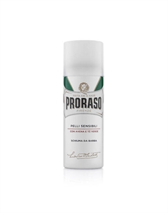 Пена для бритья для чувствительной кожи с зеленым чаем и овсом 50.0 Proraso