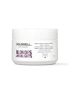 Маска для осветленных волос Dualsenses Blond & Highlights Goldwell