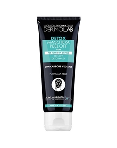 Маска-пленка для лица отшелушивающая Dermolab Peel Off Detox Mask Deborah