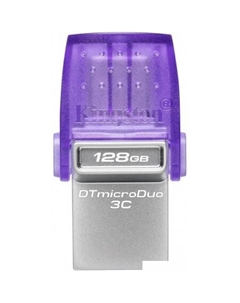 USB Flash DataTraveler MicroDuo 3C USB 3.2 Gen 1 128GB Kingston