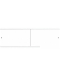 Фронтальный экран под ванну Универсал Кварт 1.68 (белый) Метакам