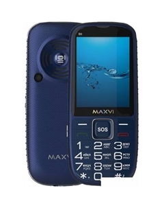 Мобильный телефон Maxvi B9 (синий)