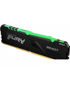 Оперативная память FURY Beast RGB 8GB DDR4 PC4-25600 KF432C16BBA/8 Kingston