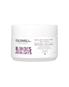 Маска для осветленных волос Dual Senses Blondes & Highlights 60SEC Goldwell