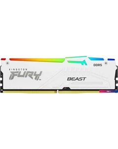 Оперативная память FURY Beast RGB 16ГБ DDR5 6000 МГц KF560C36BWE2A-16 Kingston