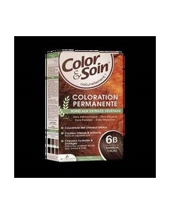 Крем-краска для волос Color&Soin тон 6В какао браун Les 3 chenes