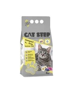 Наполнитель для туалета Compact Grey Summer Field / 20313047 Cat step