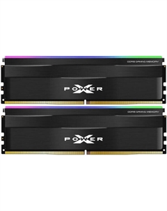 Оперативная память XPower Zenith RGB 2x32ГБ DDR5 5600 МГц SP064GXLWU560FDF Silicon power