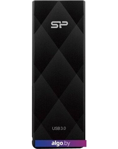 USB Flash Blaze B20 Black 8GB (SP008GBUF3B20V1K) Silicon power