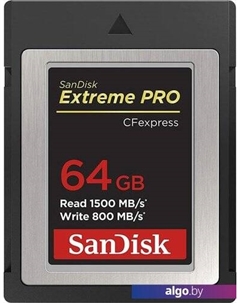 Карта памяти Extreme Pro SDCFE-064G-GN4NN CFexpress Type B 64GB Sandisk