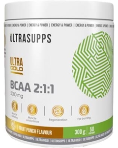 Аминокислоты BCAA Ультра Голд БЦАА 2:1:1 Ultrasupps