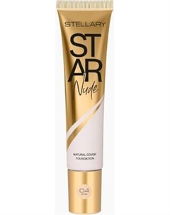 Тональный крем Star Nude Foundation тон 04 песочный Stellary