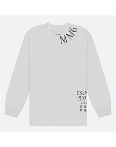 Мужской лонгслив Handwritten Numeric Maison margiela mm6