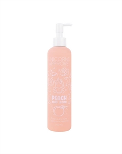 Лосьон для тела с ароматом персика Peach Body Lotion Unicorns approve