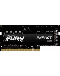 Оперативная память FURY Impact 8GB DDR4 SODIMM PC4-25600 KF432S20IB/8 Kingston