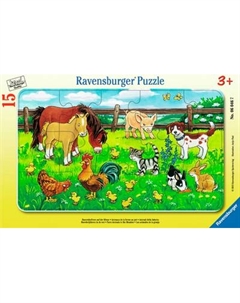 Пазл Животные на ферме / 6046 Ravensburger