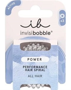 Набор резинок для волос Power Crystal Clear Invisibobble