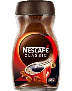 Кофе растворимый Classic с добавлением молотого Nescafe