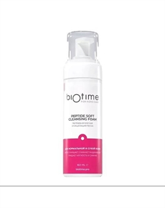 Очищающая мягкая пенка с пептидами Peptide soft cleansing foam Biotime for home care