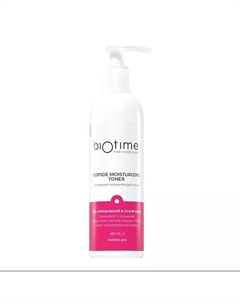 Пептидный увлажняющий тоник Peptide moisturizing toner Biotime for home care