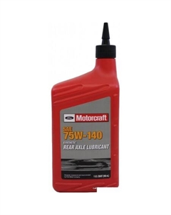 Трансмиссионное масло Motocraft Real Axle Lubricant 75W-140 0.946 л [XY-75W140-QL] Ford