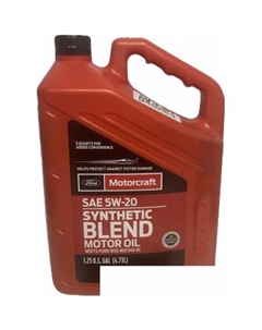 Моторное масло Motorcraft 5W-20 Synthetic Blend 4.73л Ford