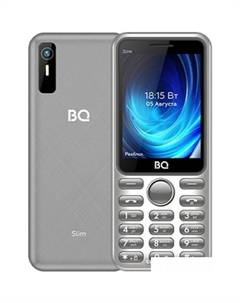 Кнопочный телефон BQ BQ-2833 Slim (серый) Bq