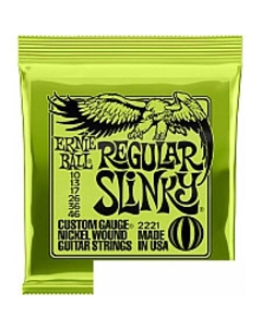 Струны для гитары 2221 Nickel Regulat Slinky Ernie ball