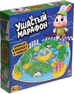 Настольная игра Kids. Ходилка. Ушастый марафон / 10269562 Лас играс