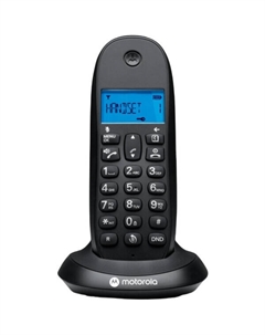 Радиотелефон Motorola C1001LB+ (черный)