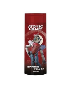 Шампунь-гель тонизирующий 2 в 1 для мужчин Atomic heart