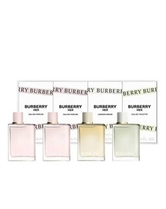 Набор миниатюр: Парфюмерная вода Her + Туалетная вода Her + Парфюмерная вода London Dream Burberry