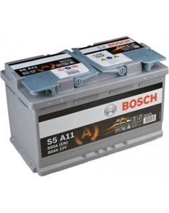 Автомобильный аккумулятор S5 A11 (580901080) 80 А/ч Bosch