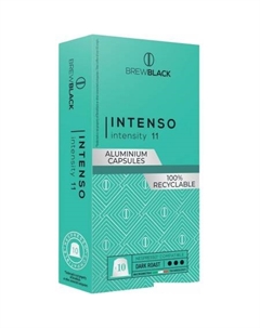 Кофе в капсулах Intenso 10 шт Brewblack