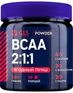 Аминокислоты BCAA БЦАА 2:1:1 Gls pharmaceuticals