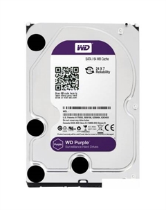 Жесткий диск Purple 4TB (40PURX) Wd