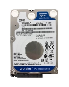 Жесткий диск Blue 500GB 5000LPZX Wd