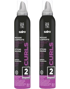 Мусс для укладки волос Curls Styling Mousse Для создания локонов Sairo