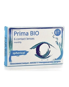 Мягкие контактные линзы Prima Bio 8,6 Okvision