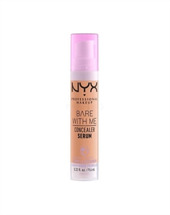 Ухаживающий консилер Bare With Me Serum Concealer Nyx professional makeup