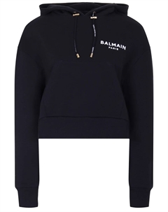 Худи хлопковое Balmain