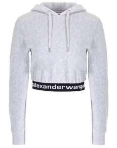 Худи хлопковое Alexander wang