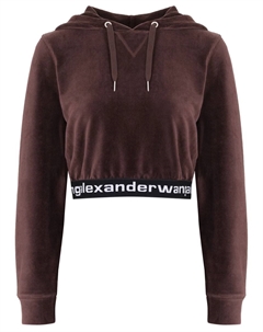 Худи хлопковое Alexander wang