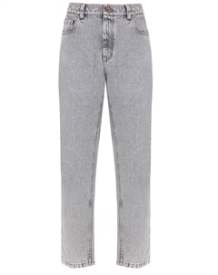 Джинсы Baggy Jean хлопковые Brunello cucinelli