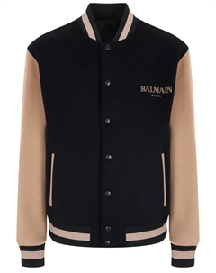 Бомбер шерстяной Balmain