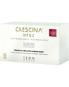 Ампулы для волос Transdermic HFSC 1300 for Women 20+20 Crescina