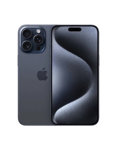 Смартфон Apple iPhone 15 Pro 128Gb SIM+eSIM восстановленный Rostock Грейд B (синий)