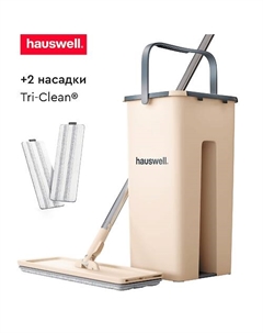 Швабра c отжимом и ведром Smart Mop Hauswell