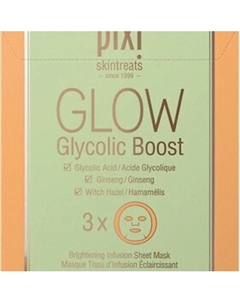 Маски для лица Glow Glycolic Boost Pixi