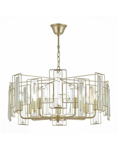 Люстра подвесная giano золотой 106 см St luce